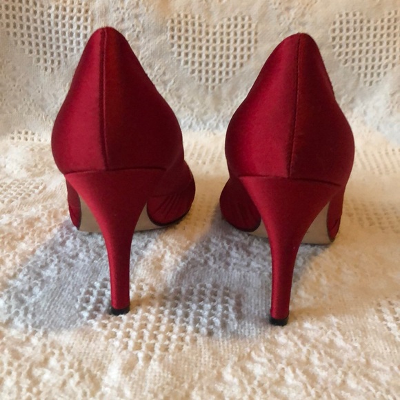 Nina Peep Toe Heels - Picture 4 of 8